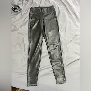 Awesome Athleta Leggings - leather look!
